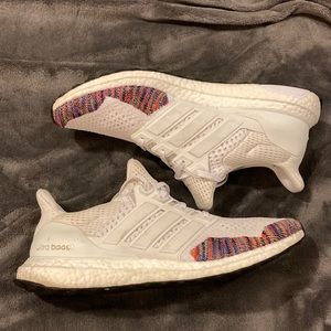Adidas UltraBoost 1.0 White Multi VERY LITTLE WEAR Size M13